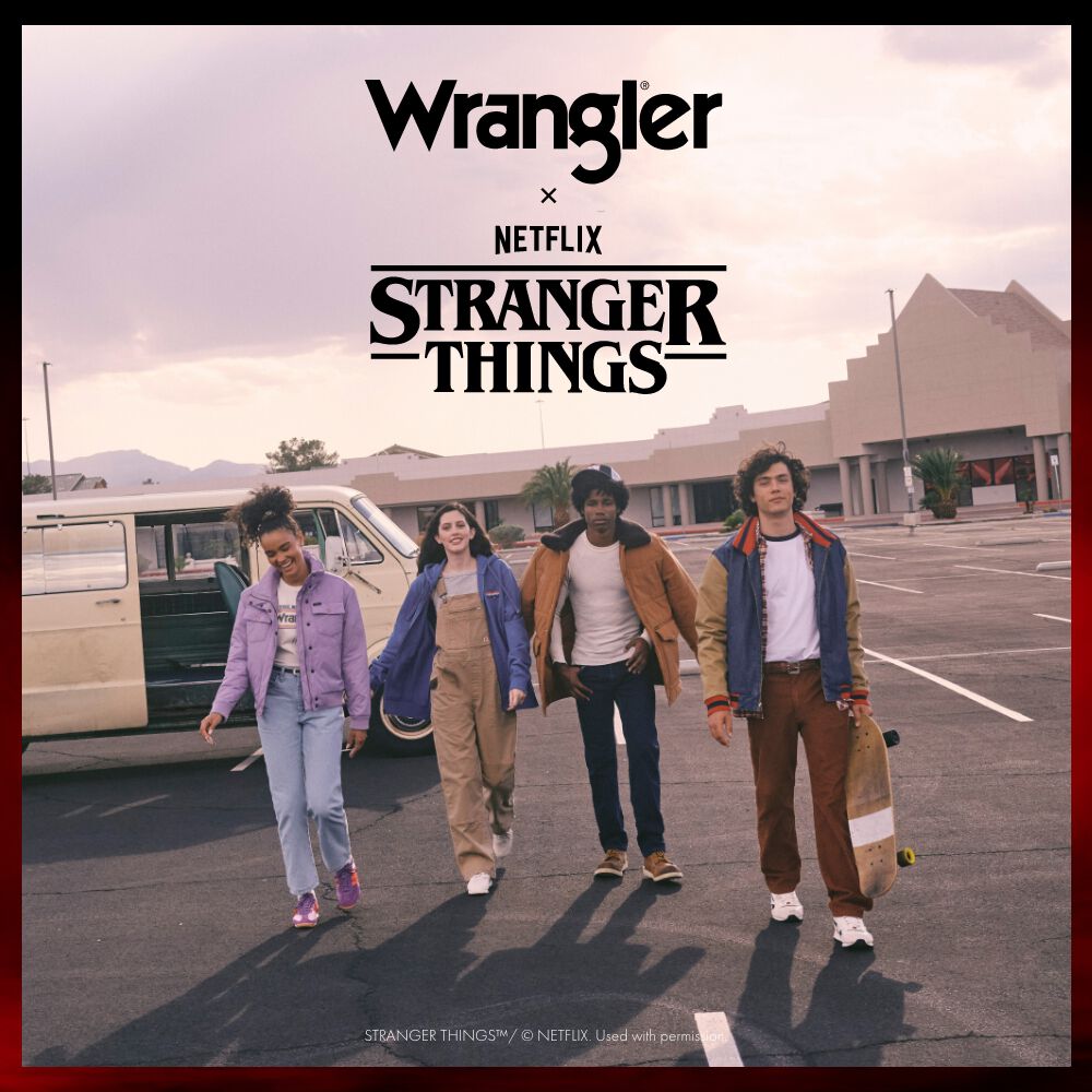 Wrangler låter dig följa med tillbaka till Hawkins. / Återskapa den ikoniska 80-talsstilen med den här grymma kollektionen. / Upptäck mer!