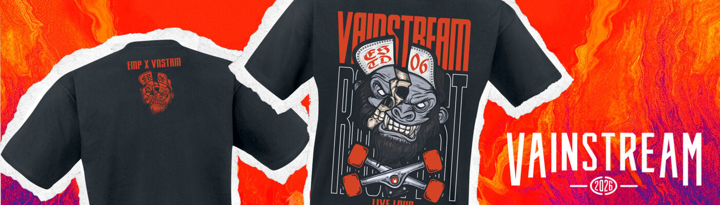 EMP X VAINSTREAM / Beställ din Limited Edition-collab-t-shirt nu! / VISA ALLT!