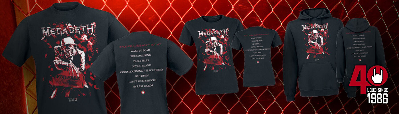 Megadeth / 40 år med ”Peace Sells... But Who's Buying?” / Kolla in detta!