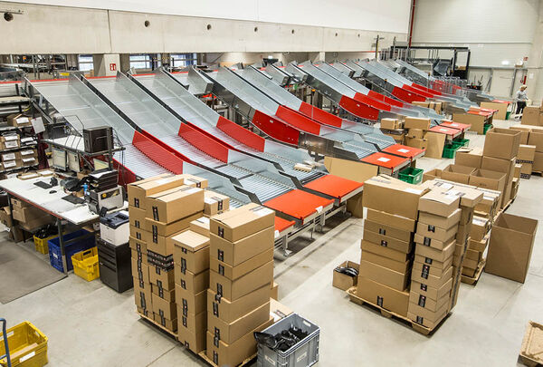 Erfolgreicher Umbau Versand