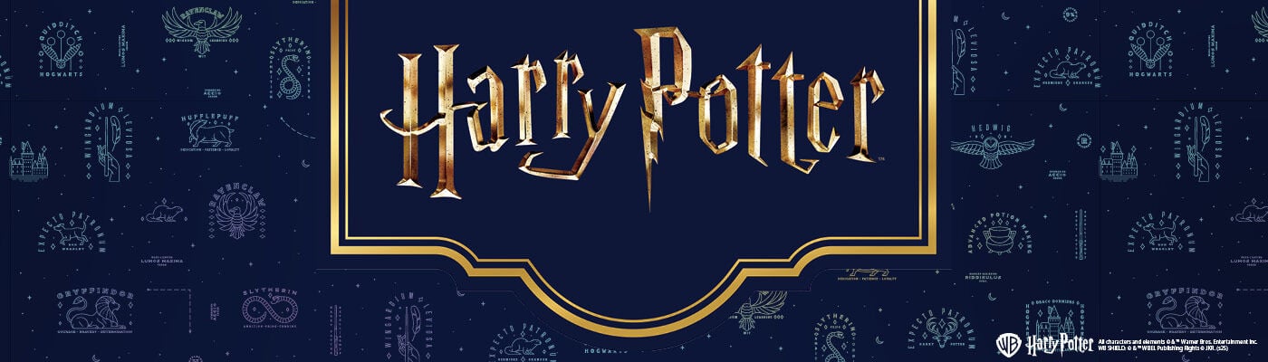 Släpp lös din inre trollkarl och tillåt dig själv att helt uppslukas av Harry Potters förtrollande värld! / Upptäck mer!