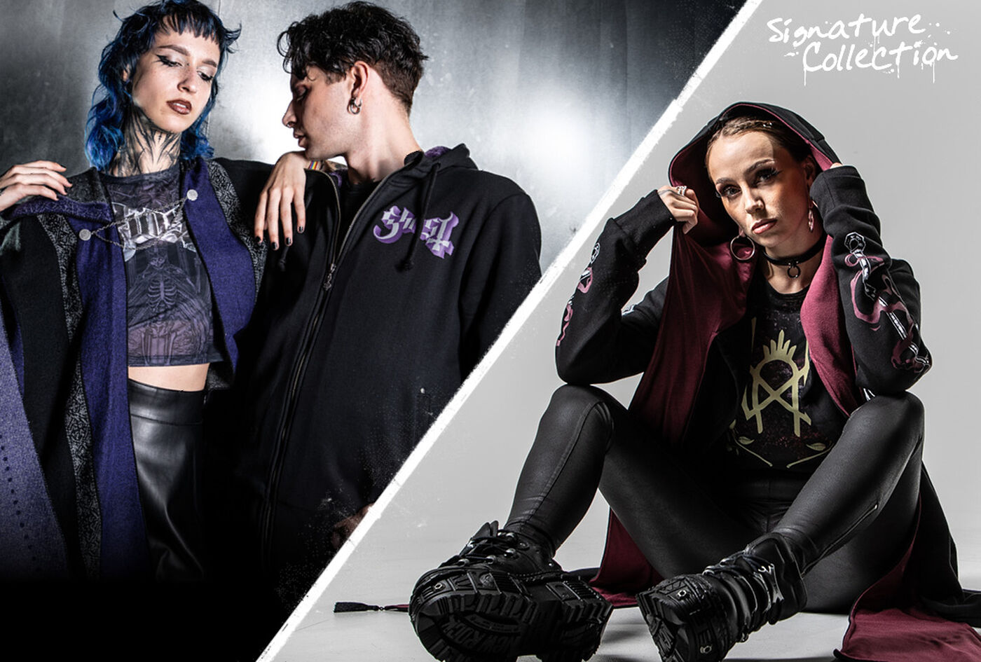 Upptäck de senaste stilarna från EMP Signature Collection! / Upptäck mer!