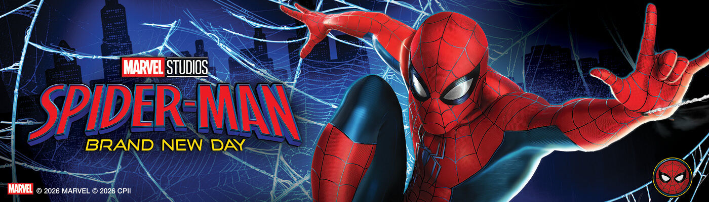 Spider-man: Brand New Day! / Ladda upp med rätt merch!