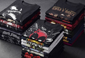 Hundratals t-shirts för 199 kr* / Passa på!