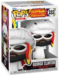 George Clinton Rocks! vinylfigur nr 333, George Clinton, Funko Pop!