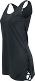 Ladies Leather Imitation Side Knotted Tank, Urban Classics, Topp