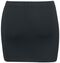 Dubbelpack svarta kjolar, enfärgad och med tryck