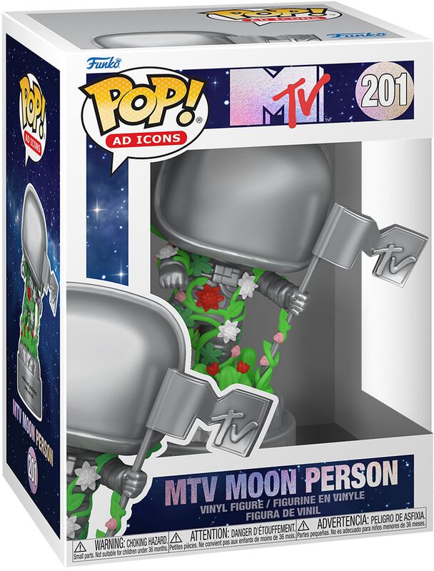 MTV Moon Person (Pop! AD Icons) vinylfigur nr 201