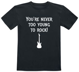 Barn - You're Never Too Young To Rock!, Slogans, T-shirt