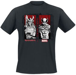 Iron Maiden x Marvel Collection - Senjutsu & Wolverine, Iron Maiden, T-shirt