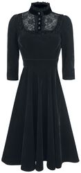 Nightshade Velvet Dress, H&R London, Halvlång klänning