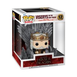 Viserys on the Iron Throne (Pop! Deluxe) vinylfigur nr 12, House Of The Dragon, Funko Pop!