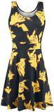 Pikachu - Allover, Pokemon, Kort klänning
