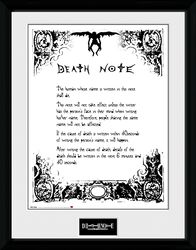 Rules, Death Note, Poster
