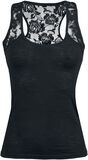 Backlace Top, Black Premium by EMP, Topp