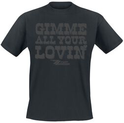 Gimme All Your Lovin', ZZ Top, T-shirt