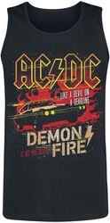 Demon Fire, AC/DC, Linnen