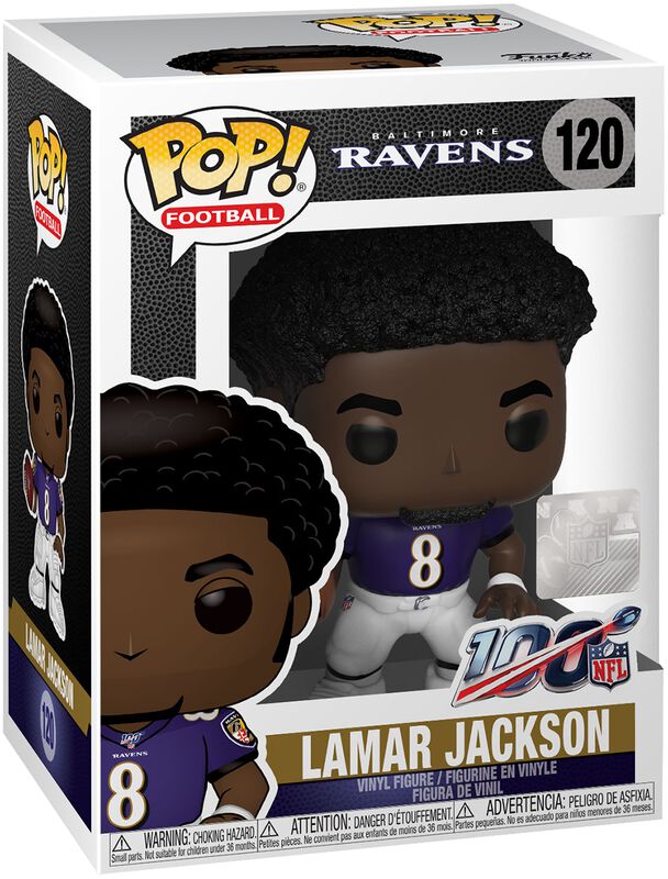 Baltimore Ravens - Lamar Jackson vinylfigur 120