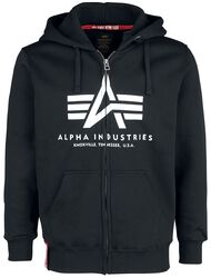 Basic zip hoodie, Alpha Industries, Luvjacka
