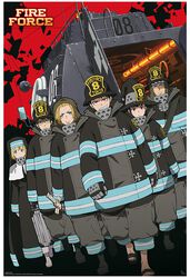 Company 8, Fire Force, Poster