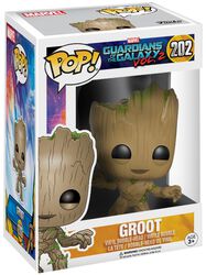 Vol. 2 - Groot vinyl figurine no. 202, Guardians Of The Galaxy, Funko Pop!