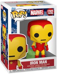 Marvel Holiday - Iron Man vinylfigur nr 1282, Iron Man, Funko Pop!