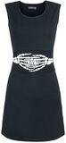 Skeleton Waist Dress, Gothicana by EMP, Kort klänning