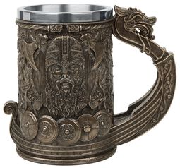 Bronze Drakkar Viking, Nemesis Now, Ölfat