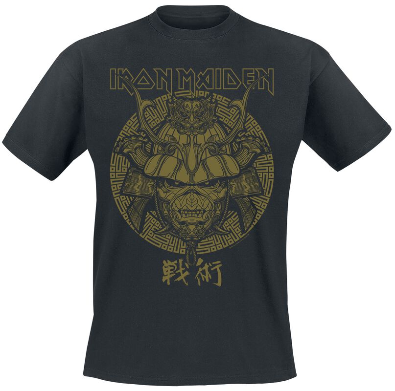 emp-shop.se | "Samurai Eddie Gold Graphic" T-shirt