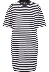 Ladies Oversized Striped T-shirt Dress, Urban Classics, Kort klänning