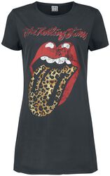 Amplified Collection - Leopard Tongue, The Rolling Stones, Kort klänning