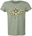 Zelda - Triforce, Super Mario, T-shirt