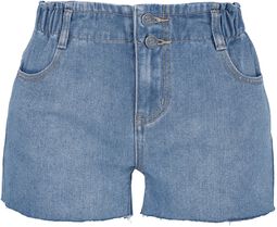Shorts med rynkad midja, RED by EMP, Shorts