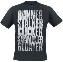 Run stalk click shamble bloat, The Last Of Us, T-shirt