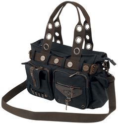 Black Brown Key Bag, Banned, Axelväska