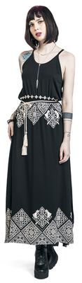 Långklänning med keltisk utsmyckning