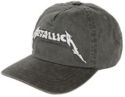 Glitch Logo - Washed Dad Cap, Metallica, Keps