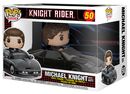Michael Knight with KITT Pop Ride vinylfigur 50, Knight Rider, Funko Pop!