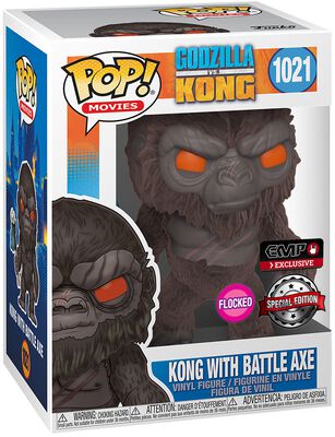 Kong with Battle Axe (Flocked) vinylfigur 1021