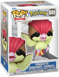 Pidgeotto - Roucoups - Tauboga vinyfigur nr 849, Pokémon, Funko Pop!