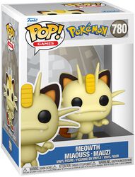 Meowth - Miaouss - Mauzi vinylfigur nr 780, Pokémon, Funko Pop!