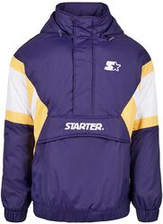 Starter colour block half-zip retro jacket, Starter, Mellansäsongsjacka