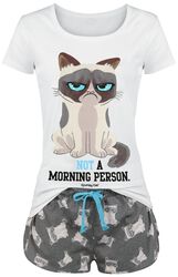Not A Morning Person!, Grumpy Cat, Pyjamas