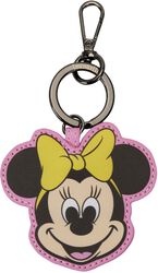 Loungefly - Disney 100 - Minnie head bag charm, Mickey Mouse, Nyckelring