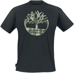 Kennebec River Camo Tree Logo kortärmad T-shirt, Timberland, T-shirt