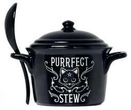 Purrfect Stew - kittel med sked, Alchemy England, Mugg