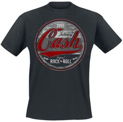 Original Rock n Roll Red/Grey, Johnny Cash, T-shirt