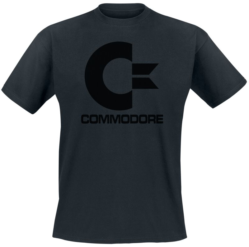 Commodore Black Logo | Commodore 64 T-shirt | EMP