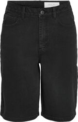 NMLira HW long denim shorts VI461BL, Noisy May, Shorts