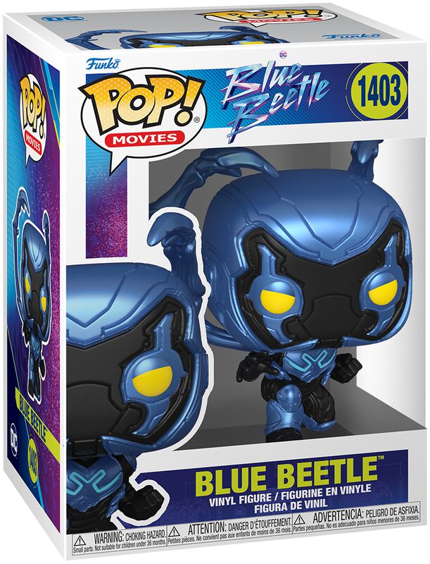 Blue Beetle (chase-möjlighet) vinylfigur nr 1403